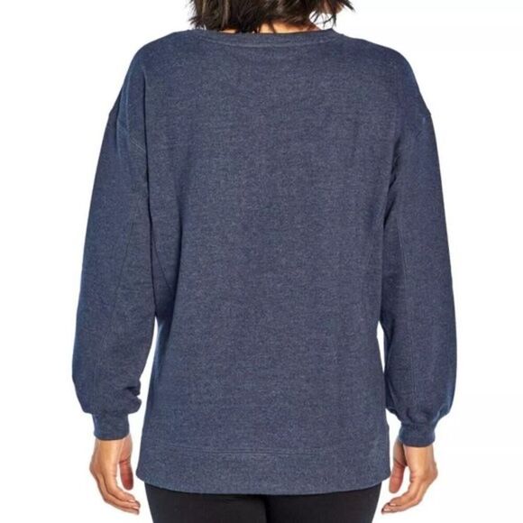 Wildfox ‘Social’ Statement Pullover Sweatshirt Navy Blue - Size: XS - Picture 3 of 9